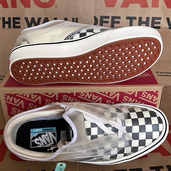 Vans Comfycush Slip-Skating Checkerboard Black/White WMNS - Picture 4 of 16